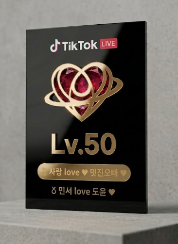 50레벨 크리에이터 고급 상패